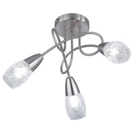 Φωτιστικό Οροφής - Σποτ Colmar R60023007 3xE14 28W Φ47cm 25cm Nickel Mat RL Lighting