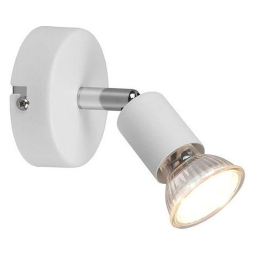 Φωτιστικό Οροφής - Σποτ Paris R80911031 1xGU10 35W Φ8cm 11cm White Mat RL Lighting Μέταλλο