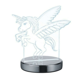 Φωτιστικό Επιτραπέζιο Karo R52491106 7W Led 12x17x17cm Chrome RL Lighting Μέταλλο,Ακρυλικό