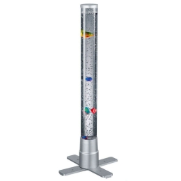Φωτιστικό Επιτραπέζιο Motion R50711187 2,4W Led 24x24x61cm Titanium RL Lighting Πλαστικό