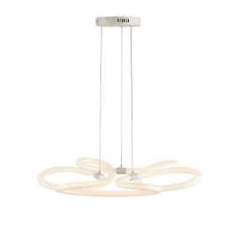 Φωτιστικό Οροφής Heaven LED-HEAVEN-S72 90W Led Φ75cm 150cm White Luce Ambiente Design Μέταλλο