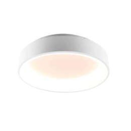 Φωτιστικό Οροφής - Πλαφονιέρα Noah LED-NOAH-PL60-BCO 60W Led Φ60cm 13cm White Luce Ambiente Design Αλουμίνιο