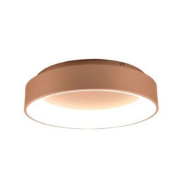 Φωτιστικό Οροφής - Πλαφονιέρα Noah LED-NOAH-PL60-ORO 60W Led Φ60cm 13cm Gold Luce Ambiente Design Αλουμίνιο