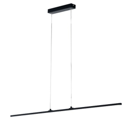 Φωτιστικό Οροφής - Ράγα Shanghai LED-SHANGHAI-S1 NERO 29W Led 100x150cm Black Luce Ambiente Design Αλουμίνιο