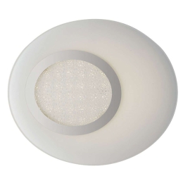 Φωτιστικό Οροφής - Πλαφονιέρα Gioia I-GIOIA-PL28 13W Led 28,5x6cm White Luce Ambiente Design Γυαλί
