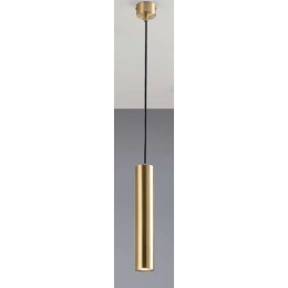Φωτιστικό Οροφής Fluke I-FLUKE-S ORO 1xGU10 Φ5,5cm 60x200cm Gold Luce Ambiente Design Μέταλλο