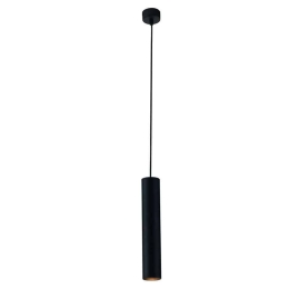 Φωτιστικό Οροφής Fluke I-FLUKE-S30 NERO 1xGU10 Φ5,5cm 30x200cm Black Luce Ambiente Design Μέταλλο