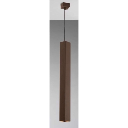 Φωτιστικό Οροφής Fluke I-FLUKE-S30Q BRO 1xGU10 Φ5,5cm 30x200cm Rust Luce Ambiente Design Μέταλλο
