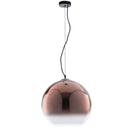 Φωτιστικό Οροφής Marte I-MARTE-S40 RM 1xE27 Φ40cm 160,2cm Bronze Luce Ambiente Design Γυαλί