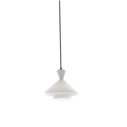 Φωτιστικό Οροφής Sugar I-SUGAR-A-CN 1xE27 Led Φ20cm 120cm White Luce Ambiente Design Γυαλί