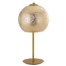 Φωτιστικό Επιτραπέζιο Vanity I-VANITY/L ORO 1xE27 Φ18cm 35cm Gold Luce Ambiente Design Μέταλλο,Γυαλί