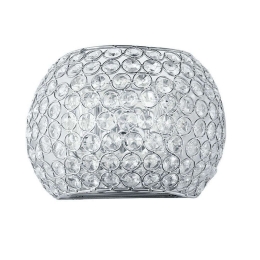 Φωτιστικό Τοίχου - Απλίκα Planet I-PLANET/AP 2xG9 20x15cm Chrome Luce Ambiente Design Κρύσταλλο,Μέταλλο