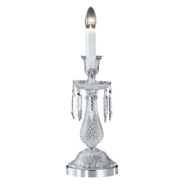 Φωτιστικό Επιτραπέζιο Louvre I-LOUVRE/L1 1xE14 Φ15cm 38cm Chrome Luce Ambiente Design