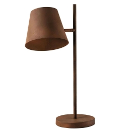 Φωτιστικό Επιτραπέζιο Colt I-COLT-L1 RU 1xE27 Φ33,5cm 55cm Rust Luce Ambiente Design