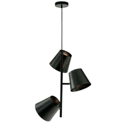 Φωτιστικό Οροφής Colt I-COLT-S3 GR 3xE27 Φ51cm 212cm Grey Luce Ambiente Design Μέταλλο