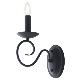 Φωτιστικό Τοίχου - Απλίκα Beatrice I-BEATRICE-AP 1xE14 20x25cm Anthracite Luce Ambiente Design