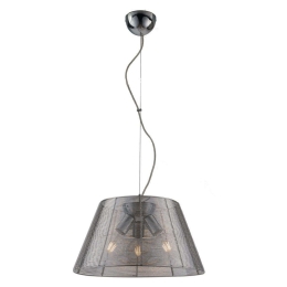 Φωτιστικό Οροφής Spriz I-SPRIZ/S45 SILVER 3xE27 Φ45cm 120cm Silver Luce Ambiente Design