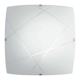 Φωτιστικό Οροφής - Πλαφονιέρα Alexia I-ALEXIA/PL30 15W Led 30x30cm White Luce Ambiente Design