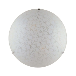 Φωτιστικό Οροφής - Πλαφονιέρα Esagram I-ESAGRAM-PL50 4xE27 Φ50cm White Luce Ambiente Design