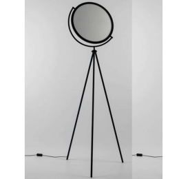 Φωτιστικό Δαπέδου Radar LED-RADAR-PT-NER 18W Led 45x170cm Black Luce Ambiente Design