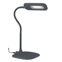 Φωτιστικό Γραφείου Darwin LEDT-DARWIN-GREY 4,8W Led Dimmer 16x16x53,5cm White Luce Ambiente Design