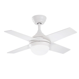 Ανεμιστήρας Οροφής Crux 7162 B CT Με Φως Led 3000K 4000K 6000K Και Τηλεχειριστήριο D80x38,5cm Double Face White-Natural Perenz Διάμετρος 80cm