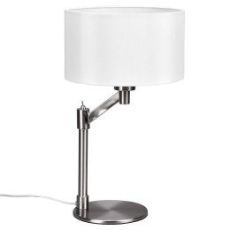 Φωτιστικό Επιτραπέζιο Cassio 514400107 28x48cm 1xE27 60W Nickel-Black Trio Lighting