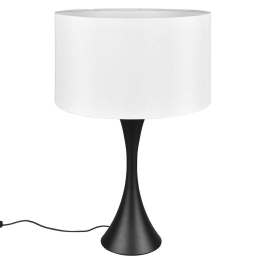 Φωτιστικό Επιτραπέζιο Sabia 515700132 40x62cm 1xE27 60W Black-White Trio Lighting
