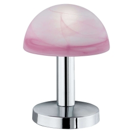 Φωτιστικό Επιτραπέζιο Fynn II 599100106 15x21cm 1xE14 40W Nickel-Pink Trio Lighting
