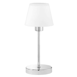 Φωτιστικό Επιτραπέζιο Luis II 595700106 12x32cm 1xE14 40W Chrome-White Trio Lighting