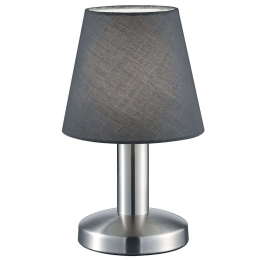 Φωτιστικό Επιτραπέζιο Mats II 599700142 14x24cm 1xE14 40W Nickel-Grey Trio Lighting