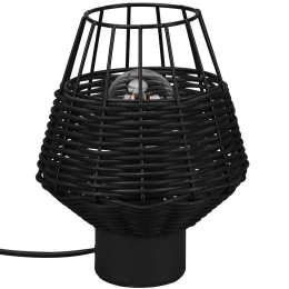 Φωτιστικό Επιτραπέζιο Borka R51261002 17x20cm 1xE27 40W Black RL Lighting