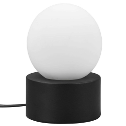 Φωτιστικό Επιτραπέζιο Countess R59051032 12x17cm 1xE14 25W Black-White RL Lighting