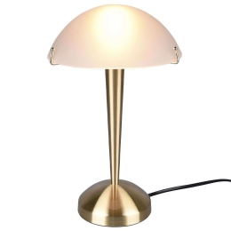 Φωτιστικό Επιτραπέζιο Pilz II R59261008 22x32cm 1xE14 40W Brass-White RL Lighting