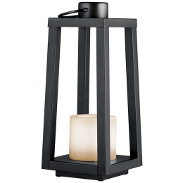 Φωτιστικό Επιτραπέζιο Ηλιακό Loja R55176132 16x16x42cm Led 1W Black RL Lighting