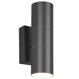 Φωτιστικό Τοίχου Laredo R20026242 6x16cm 2xGU10 10W Anthracite RL Lighting