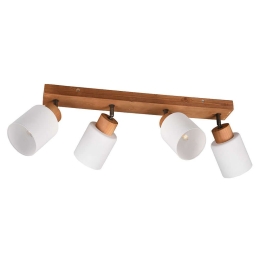 Φωτιστικό Οροφής - Σποτ Assam R81114030 60x10x21cm 4xE14 25W Natural-White RL Lighting