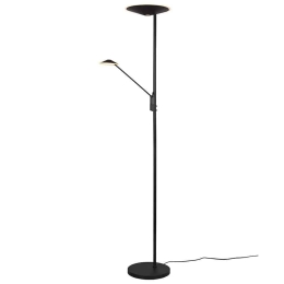 Φωτιστικό Δαπέδου Brantford 425610232 30x180cm Dim Led 3500Lm 30W/650Lm 6,5W Black Trio Lighting