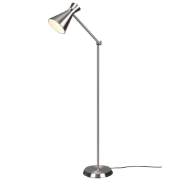 Φωτιστικό Δαπέδου Enzo R40781007 25x48x150cm 1xE27 10W Nickel RL Lighting