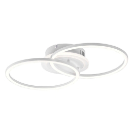 Φωτιστικό Οροφής - Πλαφονιέρα Venida R62783431 50x30x7cm Dim Led 3000Lm 25W White RL Lighting