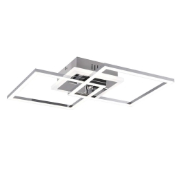 Φωτιστικό Οροφής - Πλαφονιέρα Venida R62793406 57x35x7cm Dim Led 3000Lm 25W Chrome RL Lighting