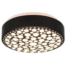 Φωτιστικό Οροφής - Πλαφονιέρα Chizu R67162832 Φ28x7cm Led 1200Lm 11W Black RL Lighting