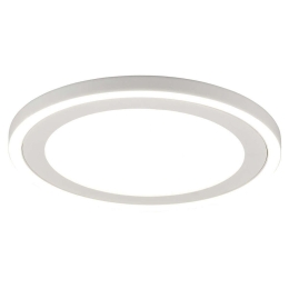 Φωτιστικό Οροφής - Πλαφονιέρα Carus R67223331 Φ34x4cm Led 2400Lm 16W White RL Lighting