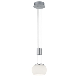 Φωτιστικό Οροφής Madison 342010107 Φ18x150cm Dim Led 900Lm 8W Nickel-White Trio Lighting