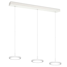 Φωτιστικό Οροφής - Ράγα Tray 340910331 90x17x150cm Dim 3xLed 1250Lm 10W White Trio Lighting