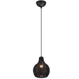 Φωτιστικό Οροφής Sprout R31291002 Φ17x150cm 1xE14 40W Black RL Lighting