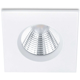 Σποτ Χωνευτό Zagros 650610131 8x8x5cm Dim Led 345Lm 5,5W 3000K White Trio Lighting Τετράγωνο
