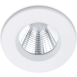 Σποτ Χωνευτό Zagros 650710131 Φ8x5cm Dim Led 345Lm 5,5W 3000K White Trio Lighting Στρόγγυλο