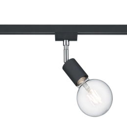Σποτ Ράγας Duoline 78010132 10x4x12cm 1xE27 40W Black Trio Lighting