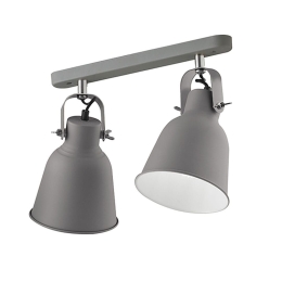 Φωτιστικό Τοίχου - Απλίκα I-Legend-AP2 GRI E27 36x17,5x16cm Grey Luce Ambiente Design